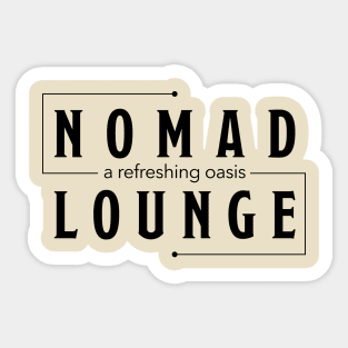 Nomad Lounge Sticker